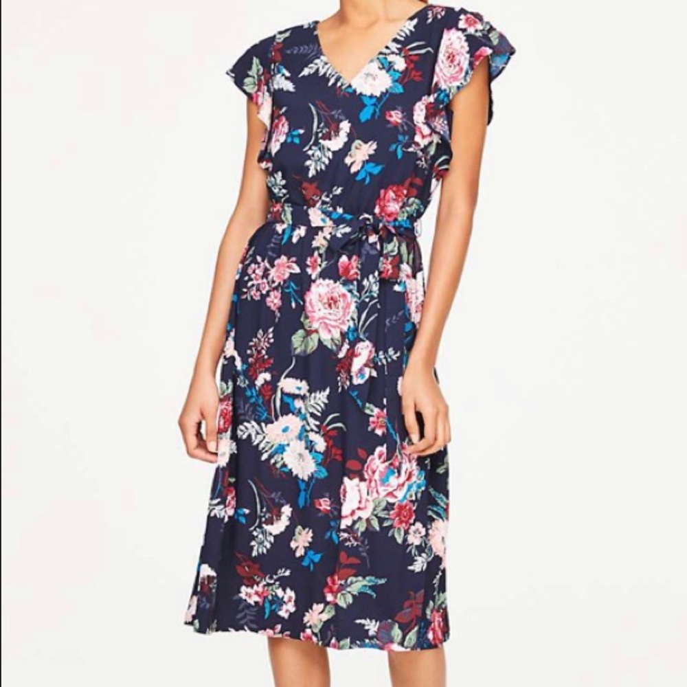 Loft Outlet Floral Dress
